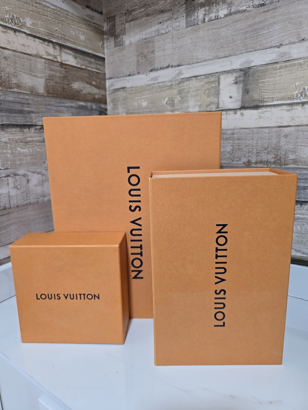 Louis Vuitton Orange Gift Box Set - Orange